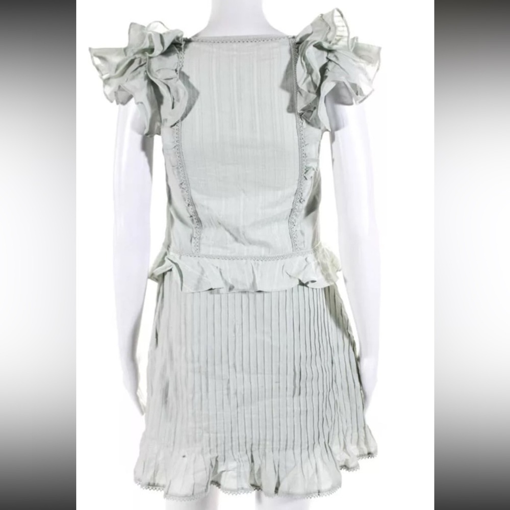 For Love and Lemons starry eyed ruffle mini dress - Picture 3 of 10